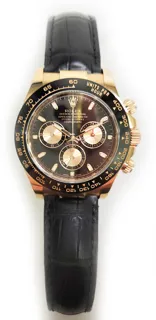 Rolex Daytona 116515LN-0008 Ceramic and Rose gold Black