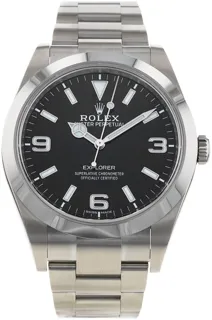 Rolex Explorer 214270 Stainless steel Black