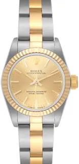 Rolex Oyster 67193 Stainless steel Champagne