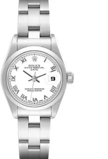 Rolex Oyster Perpetual Date 79160 Stainless steel White