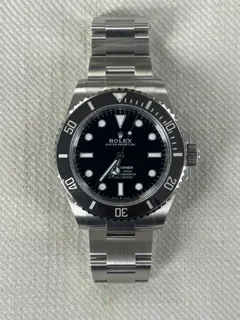 Rolex Submariner 124060 41mm Stainless steel Black