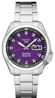 Seiko 5 Sports SRPJ65 40mm Steel Purple