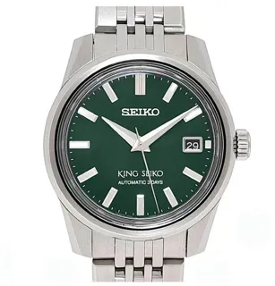 Seiko King SDKS019 39mm Steel Green