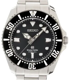 Seiko GS SBGX117 43mm Steel Black