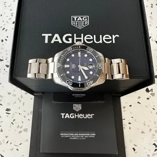 TAG Heuer Aquaracer WBP201B.BA0632 43mm Stainless steel Blue