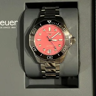 TAG Heuer Aquaracer WBP231J.BA0618 36mm Stainless steel Pink