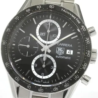 TAG Heuer Carrera Calibre 16 CV2010-3 41mm Steel Black