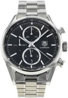 TAG Heuer Carrera CAR2110.BA0720 41mm Stainless steel Black