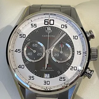 TAG Heuer Carrera car2b11.ba0799 43mm Stainless steel Gray