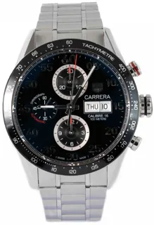 TAG Heuer Carrera CV2A10 43mm Steel Black