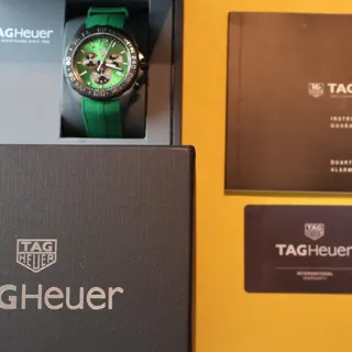 TAG Heuer Formula 1 CAZ101AP.FT8056 43mm Stainless steel Green