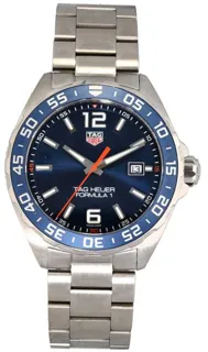 TAG Heuer Formula 1 WAZ1010 43mm Steel Blue