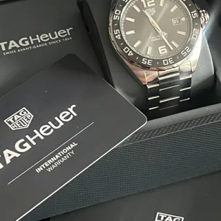 TAG Heuer Formula 1 WAZ2011.BA0842 43mm Ceramic and Stainless steel Gray