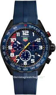 TAG Heuer Formula 1 CAZ101AZ.FT8090 43mm brushed/polished steel Blue