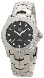 TAG Heuer Link Quartz WJ1113 39mm Steel Black