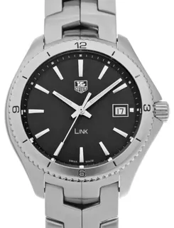 TAG Heuer Link WAT1110.BA0950 40mm Stainless steel Black