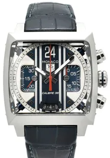 TAG Heuer Monaco CAL5111.FC6299 40.5mm Stainless steel Blue