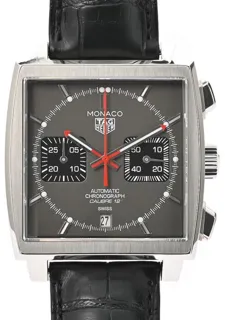 TAG Heuer Monaco CAW211J.FC6476 39mm Stainless steel Black