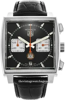 TAG Heuer Monaco CAW211K.FC6311 39mm Stainless steel Black