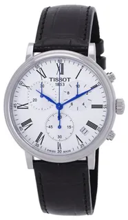 Tissot Carson T122.417.16.033.00 41mm Stainless steel Silver