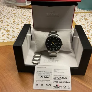 Tissot PRS 516 T100.430.11.051.00 42mm Stainless steel Black