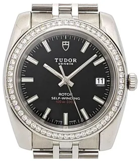 Tudor Classic 21020 38mm Stainless steel Black