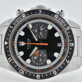 Tudor Heritage Chrono 70330N 40mm Steel Black