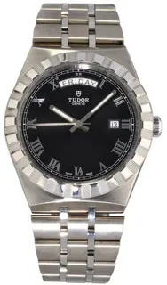 Tudor Royal 28600 41mm Steel Black