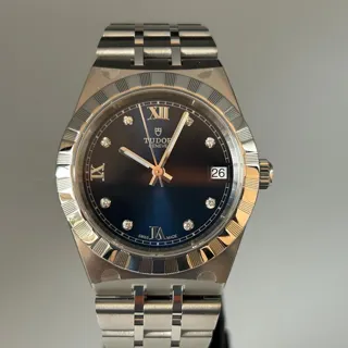 Tudor Royal M28400-0007 34mm Stainless steel Blue