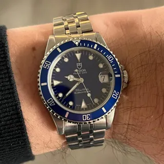 Tudor Submariner 75190 36mm Steel Blue