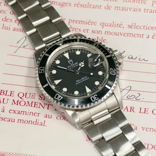 Tudor Submariner 79090 40mm Steel Black