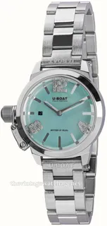 U-Boat Classico 8900 Stainless steel Blue