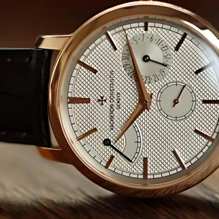 Vacheron Constantin Traditionnelle 83020/000R-9909 40mm Rose gold Silver