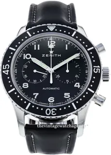 Zenith Pilot 03.2240.4069/21.C774 Stainless steel Black