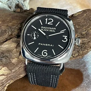 Panerai Radiomir Black Seal PAM 00183 45mm Stainless steel Black