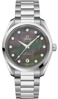 Omega Aqua Terra 220.10.38.20.57.001 13mm Stainless steel Gray