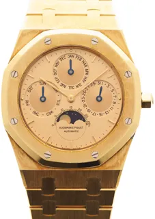 Audemars Piguet Royal Oak Perpetual Calendar 25554BA Yellow gold Champagne