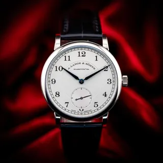 A. Lange & Söhne 1815 235.026 38.5mm White gold Silver