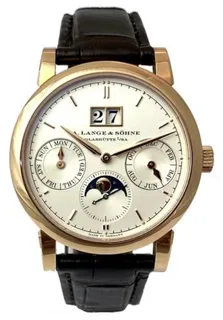 A. Lange & Söhne Saxonia 330.032 38.5mm Rose gold Silver