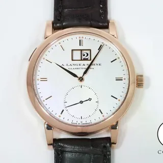 A. Lange & Söhne Saxonia 315.032 37mm Rose gold Silver