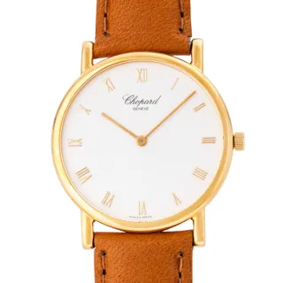 Chopard Classique 16/3154 33.5mm 18k yellow gold White