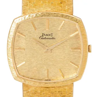 Piaget Vintage 12401 A6 32.5mm 18k yellow gold Golden