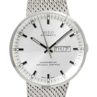 Mido Commander M031631A 42mm Stainless steel Silver