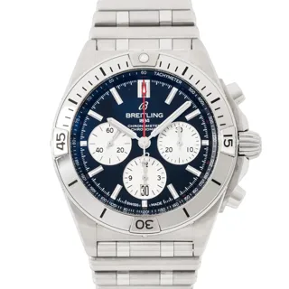 Breitling Chronomat AB0134 Stainless steel Black