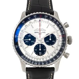 Breitling Navitimer AB0138 43mm Stainless steel Silver