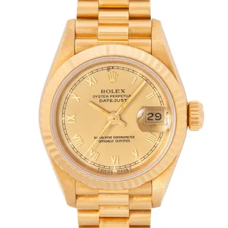 Rolex Lady-Datejust 69178 18k yellow gold Golden