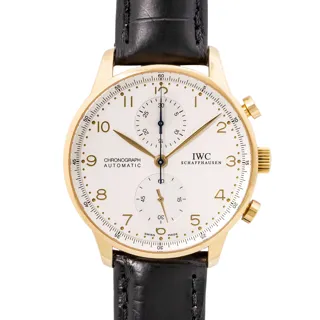 IWC Portugieser IW371402 Rose gold Silver