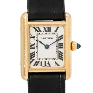 Cartier Tank Louis Cartier 2442 22mm 18k yellow gold White