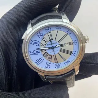 Audemars Piguet Millenary 15320BC.OO.D093CR.01 45mm White gold Blue