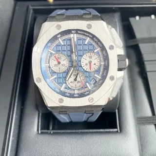 Audemars Piguet Royal Oak Offshore Chronograph 26420TI 43mm Titanium Blue